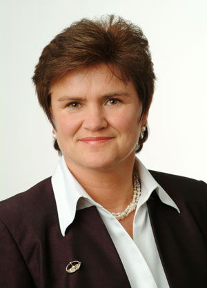 Cornelia Schulze, Vorsitzende des CDU-Stadtverbandes Neustadt a. Rbge.